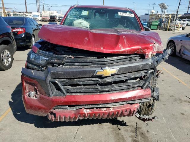 1GCGTCEC2R1205577 - 2024 CHEVROLET COLORADO LT RED photo 5
