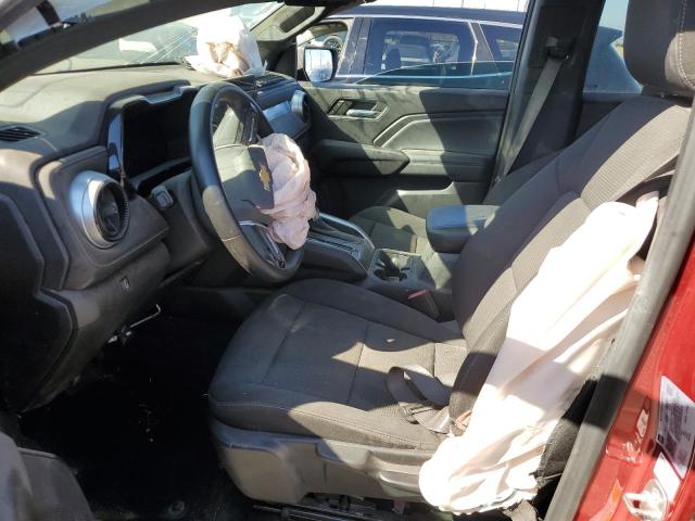1GCGTCEC2R1205577 - 2024 CHEVROLET COLORADO LT RED photo 7