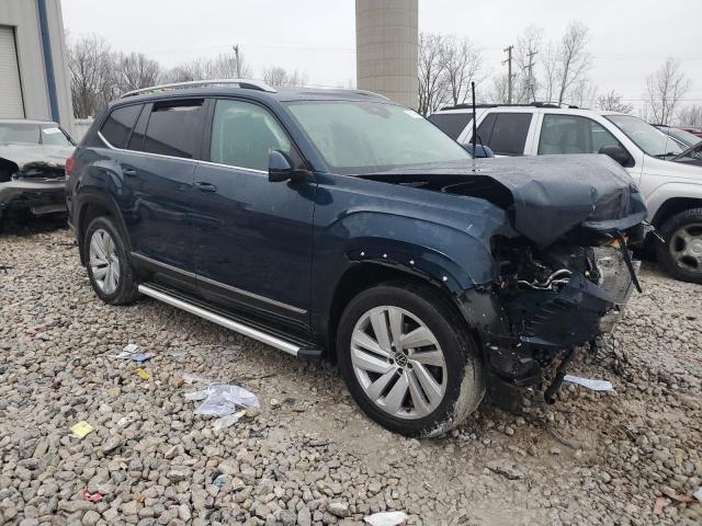 1V2BR2CA8MC523025 - 2021 VOLKSWAGEN ATLAS SEL 蓝色 照片 4