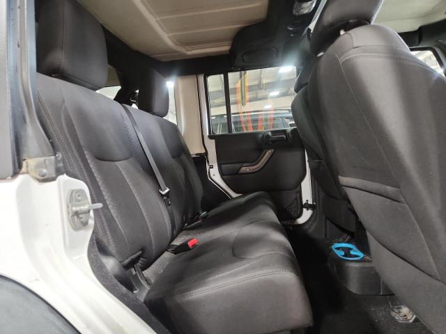 1C4BJWDG5EL113142 - 2014 JEEP WRANGLER U SPORT WHITE photo 11