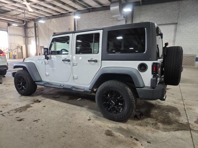 1C4BJWDG5EL113142 - 2014 JEEP WRANGLER U SPORT WHITE photo 2