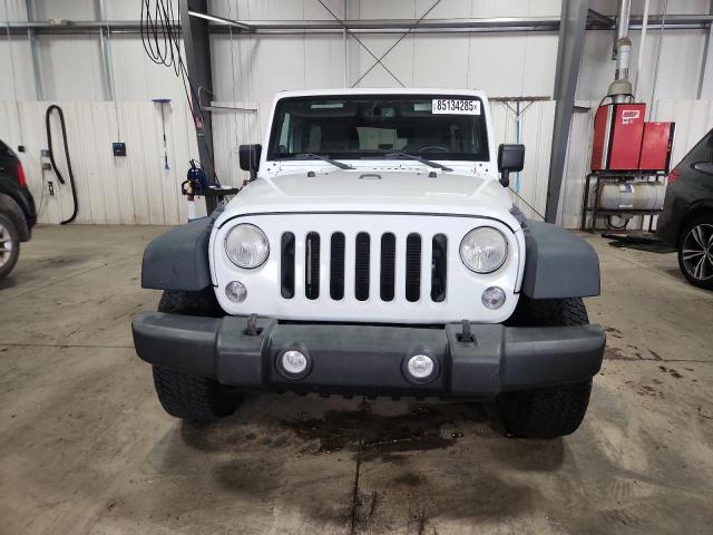 1C4BJWDG5EL113142 - 2014 JEEP WRANGLER U SPORT WHITE photo 5