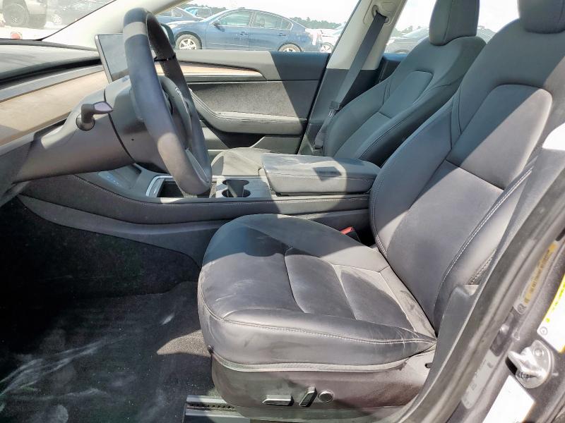 5YJ3E1EA7PF613721 - 2023 TESLA MODEL 3 CHARCOAL photo 7