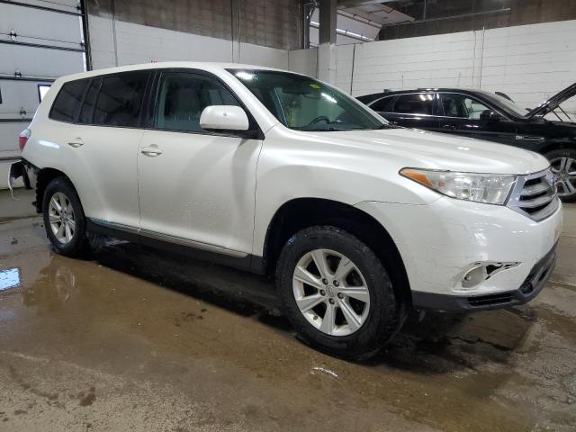 5TDZK3EH1DS141146 - 2013 TOYOTA HIGHLANDER BASE Ақ фото 4