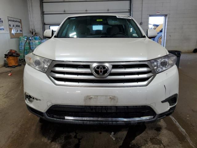 5TDZK3EH1DS141146 - 2013 TOYOTA HIGHLANDER BASE Ақ фото 5