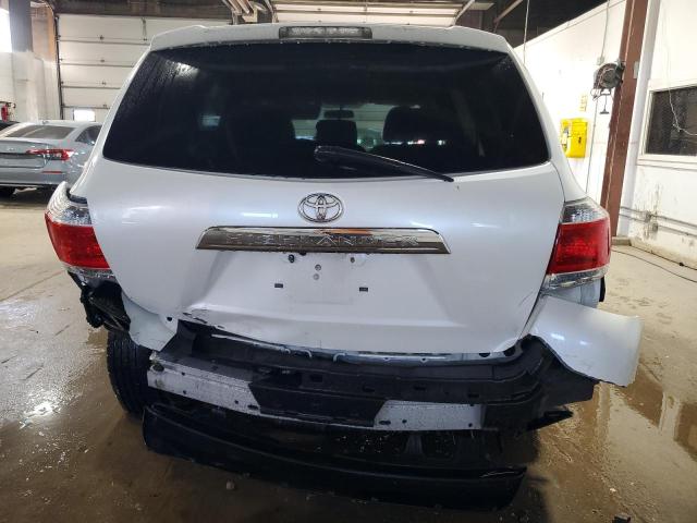 5TDZK3EH1DS141146 - 2013 TOYOTA HIGHLANDER BASE Ақ фото 6