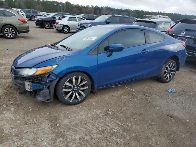 2HGFG3B05FH506515 - 2015 HONDA CIVIC EXL ლურჯი ფოტო 1