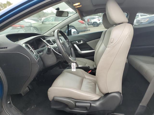2HGFG3B05FH506515 - 2015 HONDA CIVIC EXL ლურჯი ფოტო 7