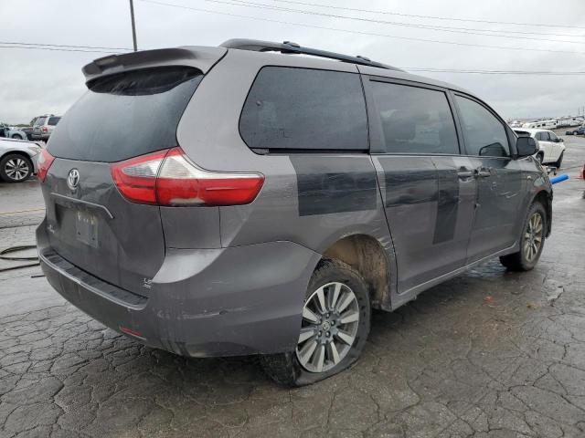 5TDJZ3DC7LS250952 - 2020 TOYOTA SIENNA LE GRAY photo 3