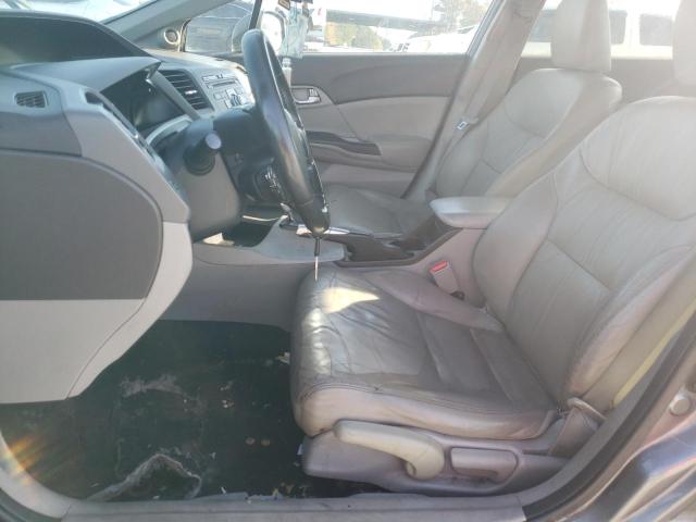 19XFB2F92CE028321 - 2012 HONDA CIVIC EXL ნაცრისფერი ფოტო 7