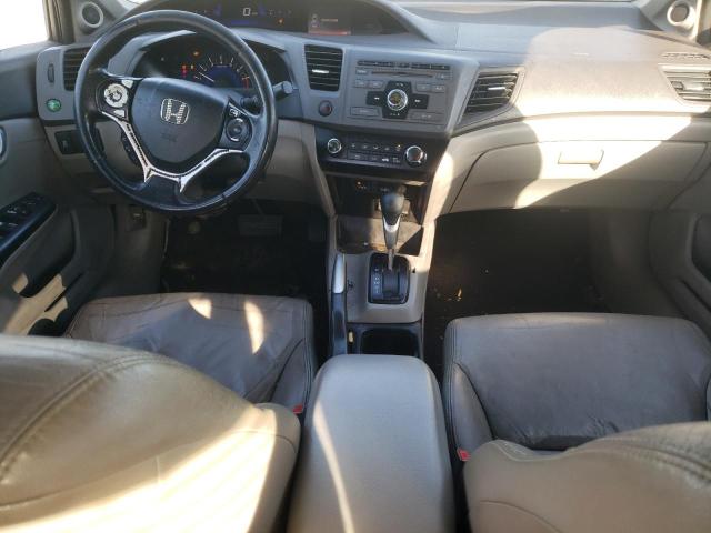 19XFB2F92CE028321 - 2012 HONDA CIVIC EXL ნაცრისფერი ფოტო 8