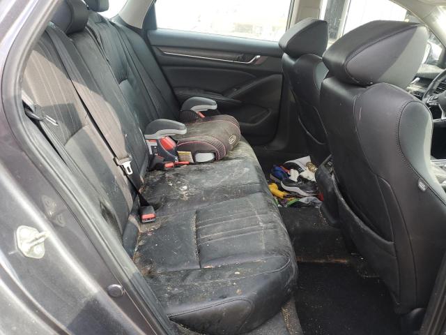 1HGCV1F51JA116943 - 2018 HONDA ACCORD EXL GRAY photo 10