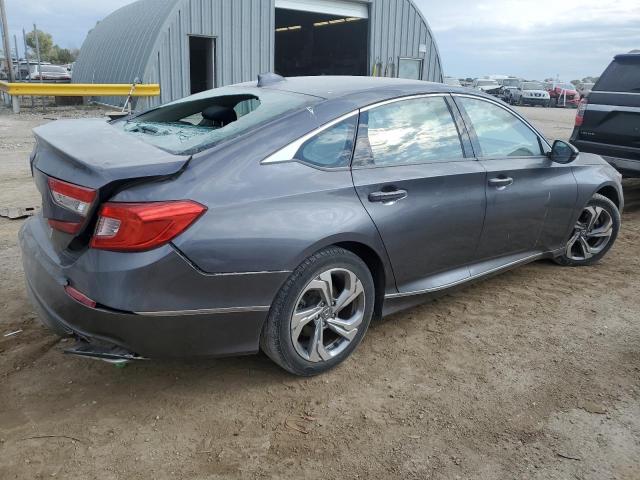 1HGCV1F51JA116943 - 2018 HONDA ACCORD EXL GRAY photo 3