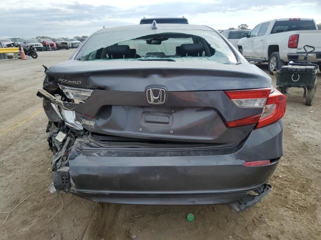 1HGCV1F51JA116943 - 2018 HONDA ACCORD EXL GRAY photo 6