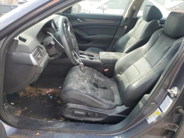 1HGCV1F51JA116943 - 2018 HONDA ACCORD EXL GRAY photo 7