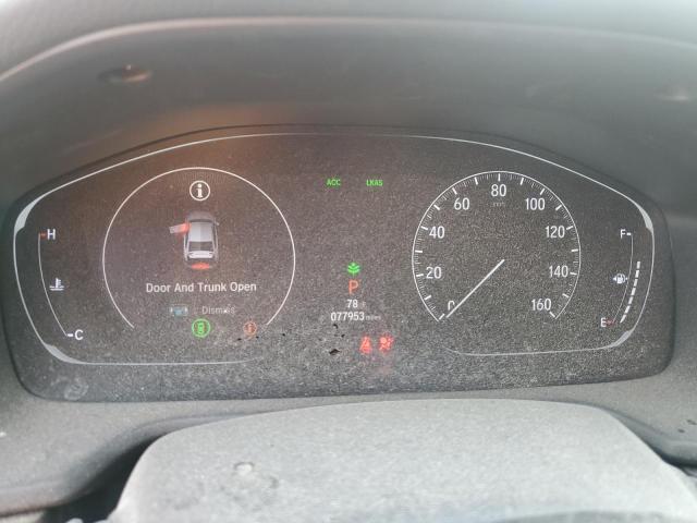 1HGCV1F51JA116943 - 2018 HONDA ACCORD EXL GRAY photo 9