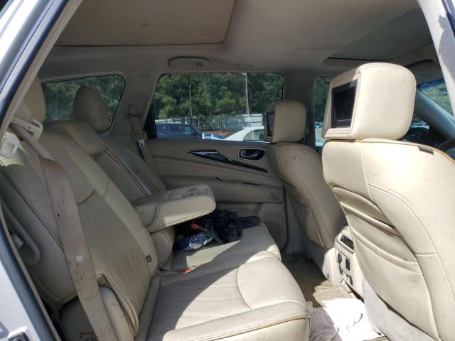5N1AL0MM2EC525314 - 2014 INFINITI QX60 SILVER photo 11