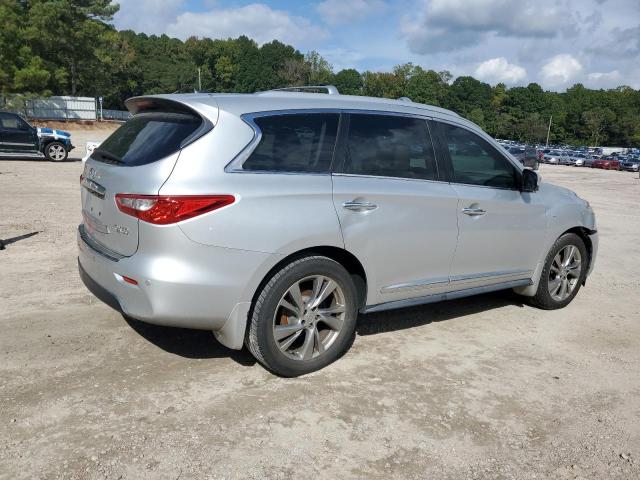 5N1AL0MM2EC525314 - 2014 INFINITI QX60 SILVER photo 3