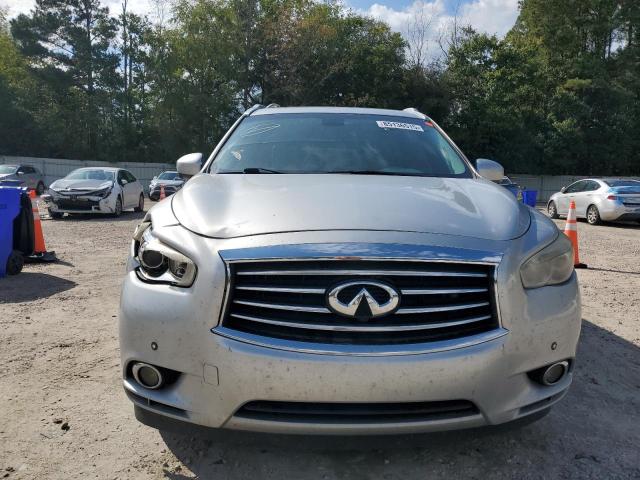 5N1AL0MM2EC525314 - 2014 INFINITI QX60 SILVER photo 5