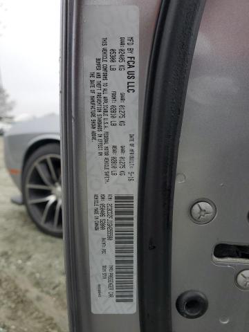 2C3CDZFJ1GH255580 - 2016 DODGE CHALLENGER R/T SCAT PACK GRAY photo 12