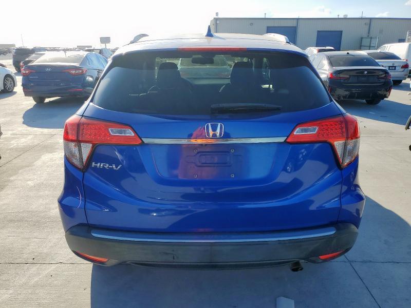 3CZRU5H75KM703355 - 2019 HONDA HR-V EXL BLUE photo 6
