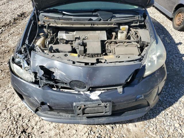 JTDKN3DUXD1648390 - 2013 TOYOTA PRIUS BLACK photo 11