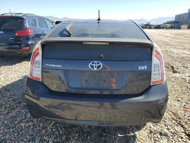 JTDKN3DUXD1648390 - 2013 TOYOTA PRIUS BLACK photo 6