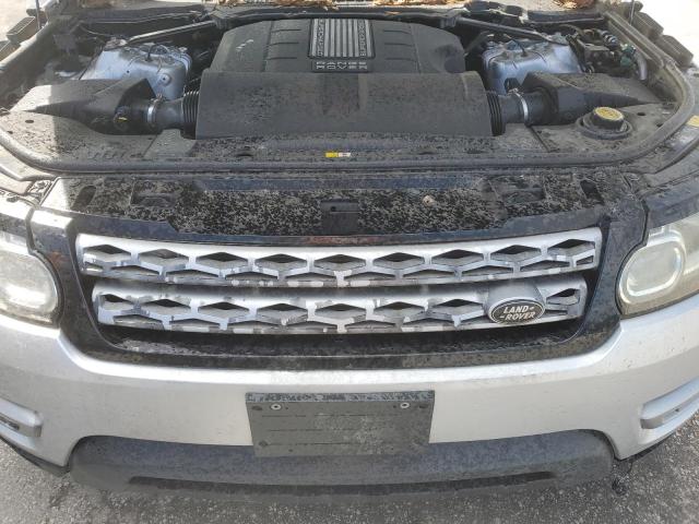 SALWR2VF9EA301563 - 2014 LAND ROVER RANGE ROVE HSE SILVER photo 12