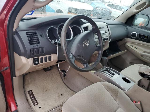 3TMJU62NX8M068545 - 2008 TOYOTA TACOMA DOUBLE CAB PRERUNNER RED photo 8