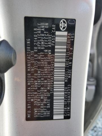 5YFEPRAE5LP042173 - 2020 TOYOTA COROLLA LE SILVER photo 13