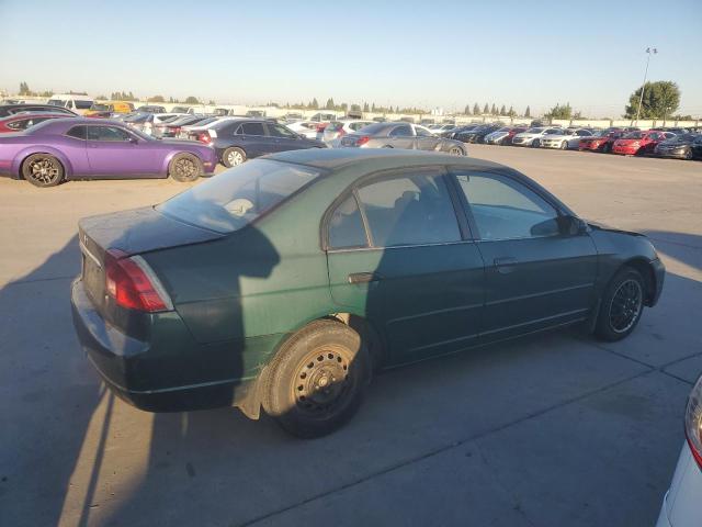 JHMES16561S001005 - 2001 HONDA CIVIC LX GREEN photo 3