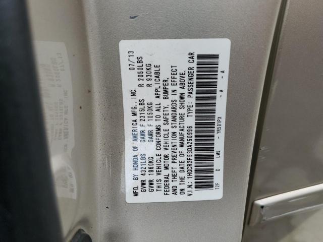1HGCR2F53DA250996 - 2013 HONDA ACCORD SPORT Алтын фото 12