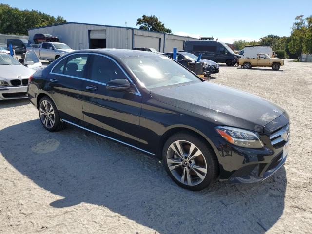 55SWF8EB2KU319579 - 2019 MERCEDES-BENZ C 300 4MATIC BLACK photo 4