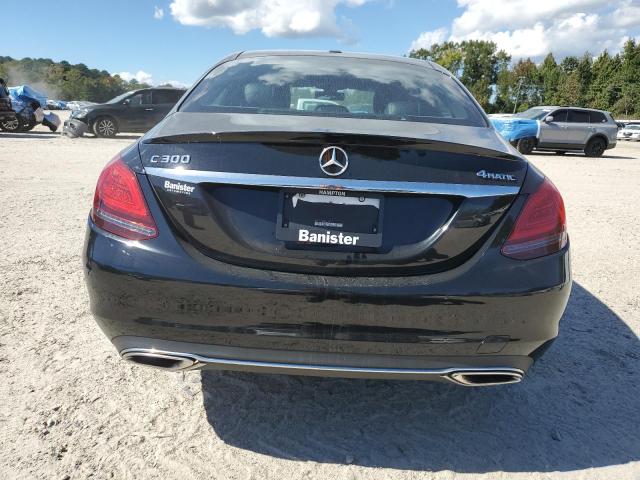 55SWF8EB2KU319579 - 2019 MERCEDES-BENZ C 300 4MATIC BLACK photo 6