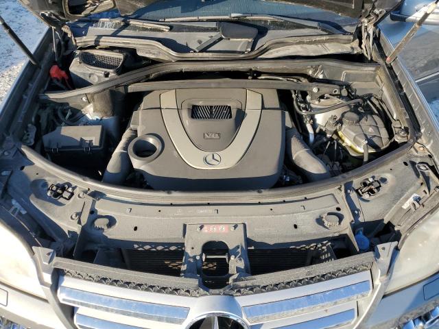 4JGBF7BE8BA671904 - 2011 MERCEDES-BENZ GL 450 4MATIC SILVER photo 12