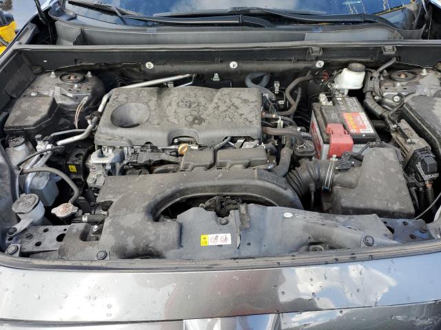 2T3K1RFV9MC127250 - 2021 TOYOTA RAV4 LE GRAY photo 12
