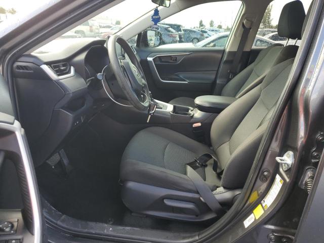 2T3K1RFV9MC127250 - 2021 TOYOTA RAV4 LE GRAY photo 7