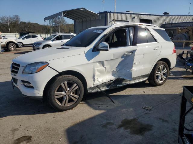 4JGDA5HB9FA594894 - 2015 MERCEDES-BENZ ML 350 4MATIC WHITE photo 1