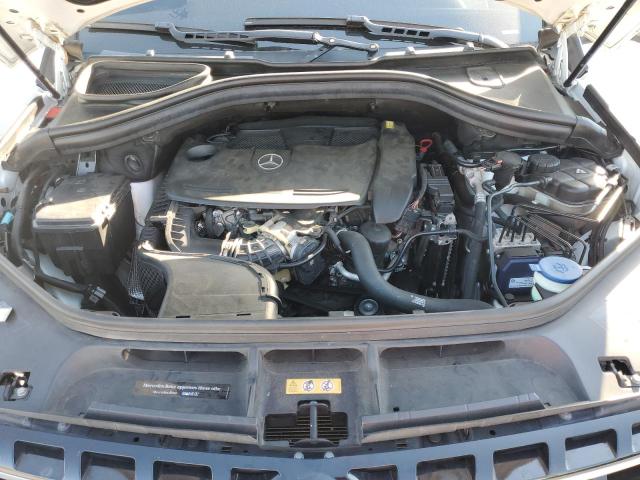 4JGDA5HB9FA594894 - 2015 MERCEDES-BENZ ML 350 4MATIC WHITE photo 12