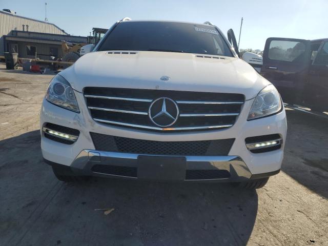4JGDA5HB9FA594894 - 2015 MERCEDES-BENZ ML 350 4MATIC WHITE photo 5