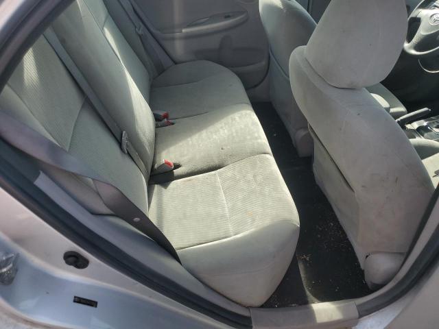 2T1BU4EEXAC412636 - 2010 TOYOTA COROLLA BASE SILVER photo 10