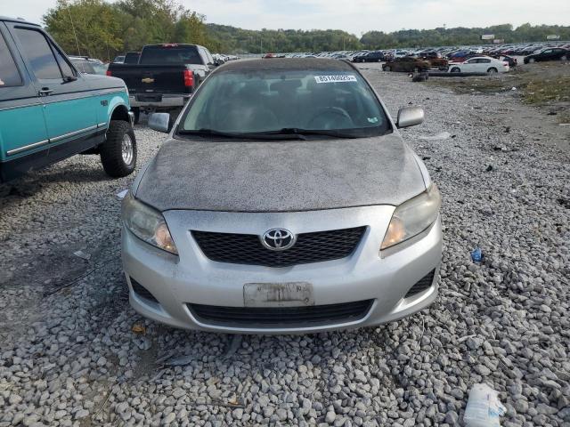 2T1BU4EEXAC412636 - 2010 TOYOTA COROLLA BASE SILVER photo 5