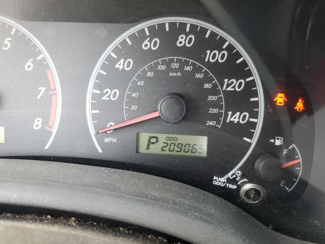 2T1BU4EEXAC412636 - 2010 TOYOTA COROLLA BASE SILVER photo 9