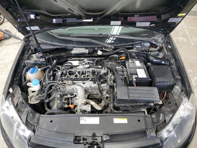 3VWPL7AJ6DM655060 - 2013 VOLKSWAGEN JETTA TDI BLACK photo 11