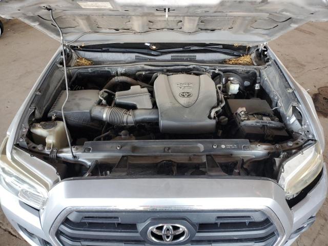 3TMAZ5CN1HM038067 - 2017 TOYOTA TACOMA DOUBLE CAB فضي صورة 11