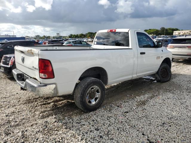 3C6LD5AT3CG301442 - 2012 DODGE RAM 2500 ST Biały zdjęcie 3