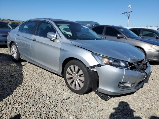 1HGCR2F83DA048959 - 2013 HONDA ACCORD EXL 银色 照片 4