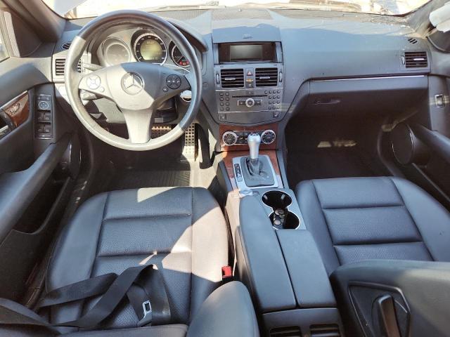 WDDGF8BB9AR126306 - 2010 MERCEDES-BENZ C 300 4MATIC GRAY photo 8