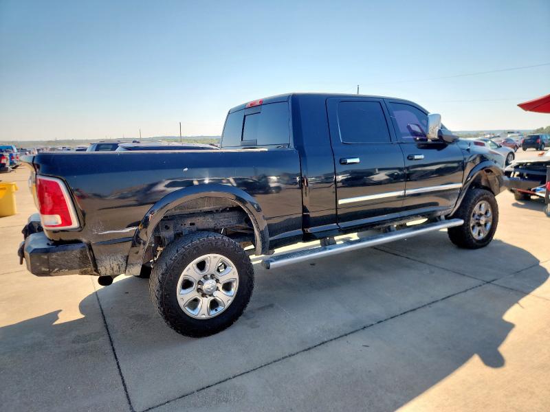 3C6UR5PL8EG322724 - 2014 RAM 2500 LONGHORN أسود صورة 3