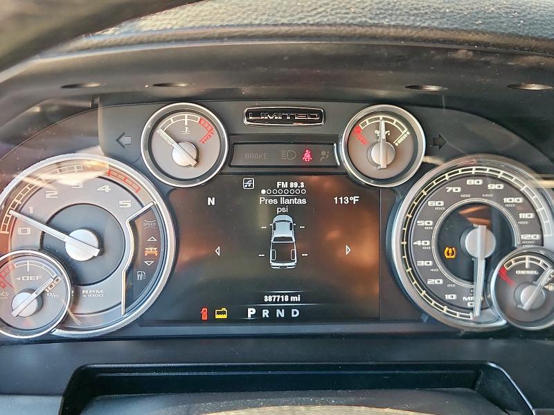 3C6UR5PL8EG322724 - 2014 RAM 2500 LONGHORN أسود صورة 9